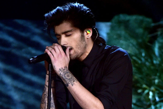 ZAYN on stage